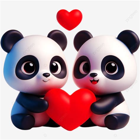 Dos Adorables Pandas Comparten Un Momento De Afecto Sosteniendo