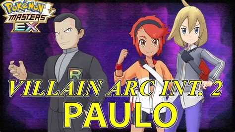 Pokemon Masters Ex Story Mode Villain Arc Paulo Interlude 2 Justice