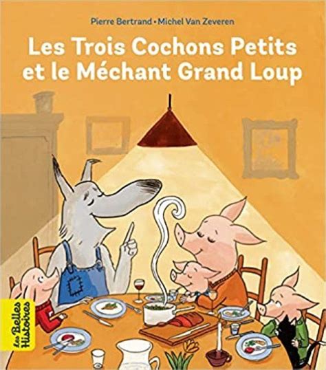 Les trois cochons petits et le méchant grand loup Teteenlire