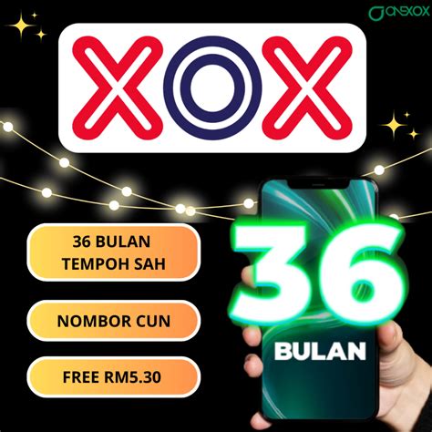 Onexox G Xox Prepaid Sim Card Months Longest Validity Tahun