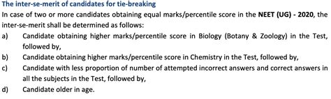 Neet Jee Main Nta Drops Age Factor From Tie Breaking Policy