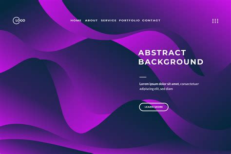 Minimalist Abstract Background Dynamic Wave Colorful is used for UI UX ...