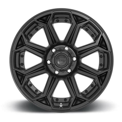 Aluminum Wheels X Siege D Matte Black Fuel Off Road Wheels Big