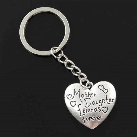 New Fashion Men 30mm Keychain Diy Metal Holder Chain Vintage Mother