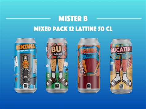 Mix Pack 12 Mister B 50 Cl Vialatta