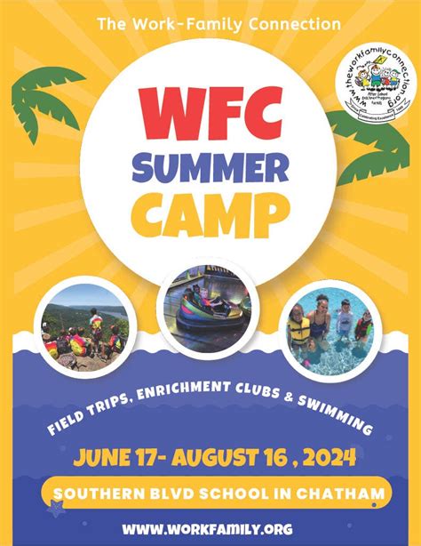 Wfc Summer Camp 2024 Registration Now Open Chatham Nj Patch