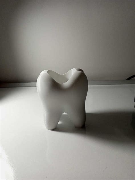 Tooth Brush Holder/ Toothpaste / Toothbrush / Dental / Bathroom / Holder/printed Tooth/dentist ...