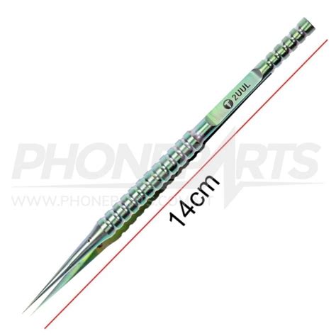 2uul Ultra Precision Straight Head Tweezer Premium Titanium Alloy