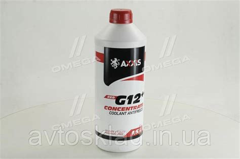 Антифриз RED концентрат G12+ (-80C) (Каністра 1,5 л) P999-G12, ціна 427 ...