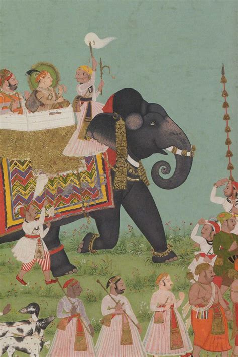 Indian Miniature Paintings: Procession