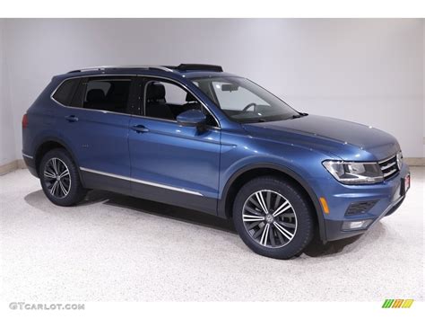 2018 Silk Blue Metallic Volkswagen Tiguan Sel 4motion 143395531 Photo