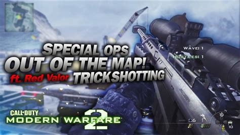 Special Ops Out Of The Map Mw2 Trickshotting Youtube