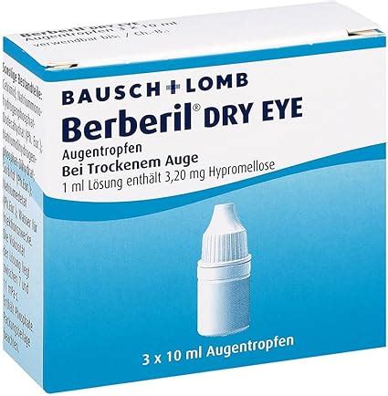 Berberil Dry Eye Augentropfen Amazon de Drogerie Körperpflege