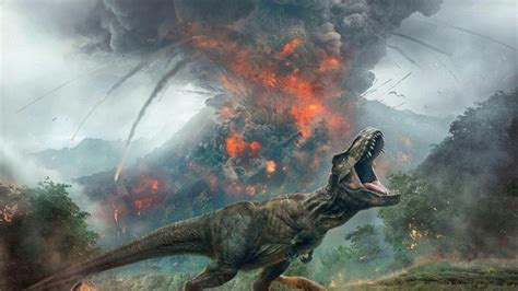 The Volcano Eruption In 4k Hdr Jurassic World Fallen Kingdom Indac