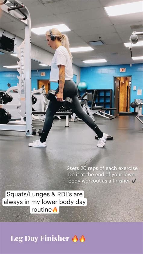 Epic Leg Day Finisher 🔥 Do This Circuit At The End Of Your Workout 🏋️‍♀️ Youre Welcome 😉