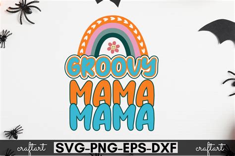 Groovy Mama SVG Groovy Mama Graphic By CraftArt Creative Fabrica