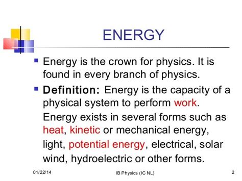 Work Energy And Power