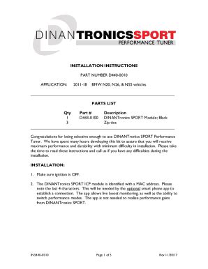 Fillable Online BMW N20 N26 Timing Chain Installation DIY Part 2