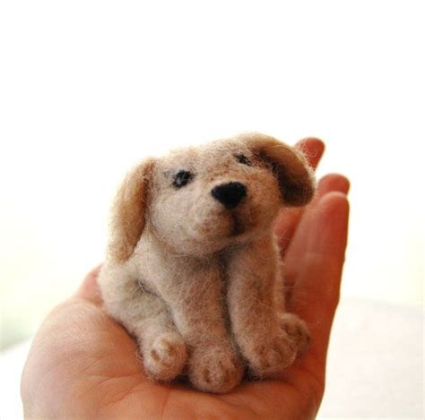 Needle Felted Puppy Needle Felted Dogs Felted Animals Wool Felt Dog