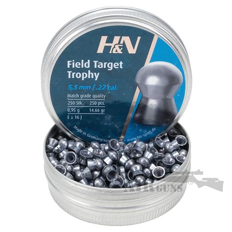 H N Field Target Trophy Airgun Pellets Pcs Just Air Guns