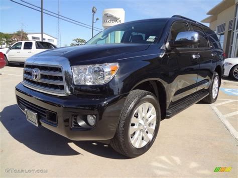 Black 2012 Toyota Sequoia Platinum 4WD Exterior Photo #77454728 ...