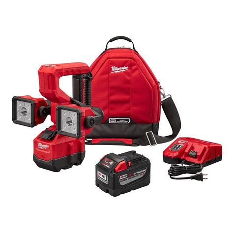 Milwaukee Tool M18 18v Li Ion Cordless Utility Bucket Light Kit With High Demand 90ah Bat