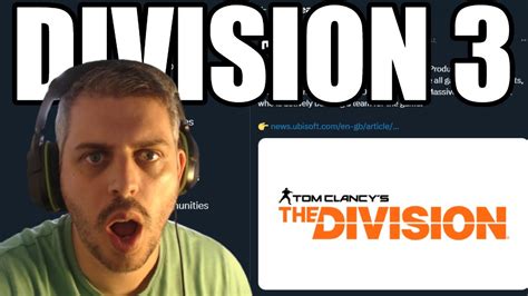 The Division Revealed Confirmed By Ubisoft Massive Today Youtube