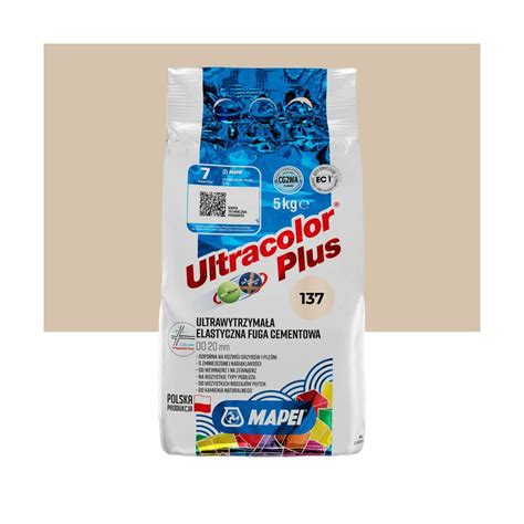 Fuga Mapei Ultracolor Plus 137 Karaibski 5 Kg Kod BSZM1FU05137