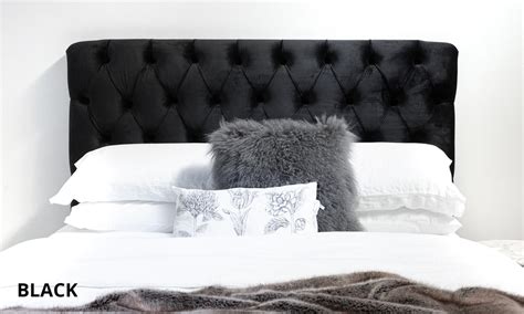 Container Door Ltd Kingston Velvet Tufted Headboard