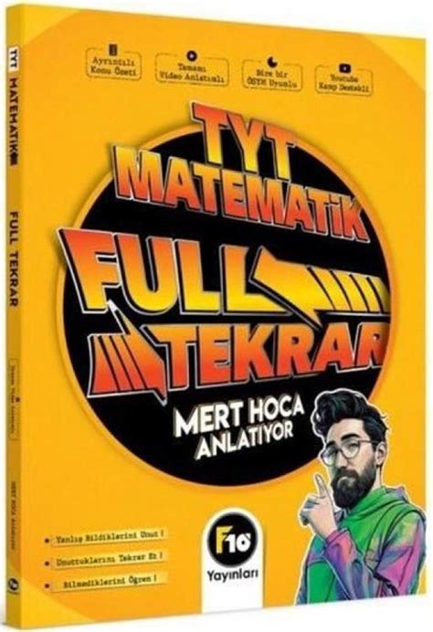 Mert Hoca Tyt Matematik Full Tekrar Video Ders Kitab Mert Hoca