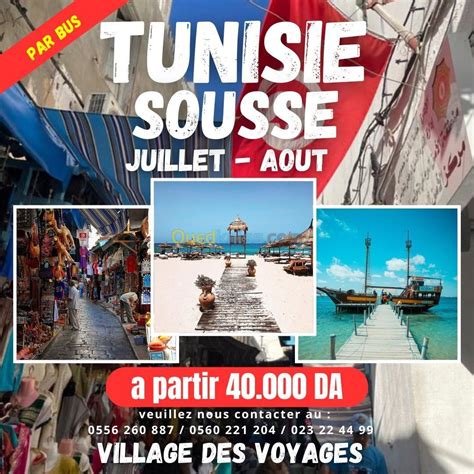 Voyage Organis En Tunisie Par Bus Alger Cheraga Ouedkniss