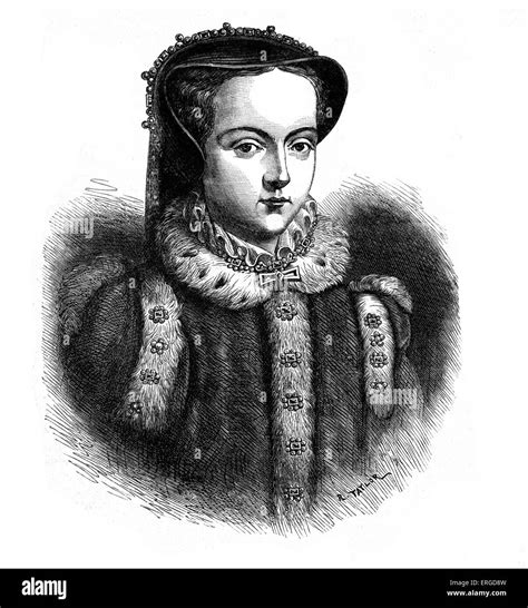 Mary I Daughter Of King Henry Viii And Catherine Of Aragon Queen Of England And Ireland 1553