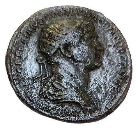 Imperio Romano Trajano D C Dupondius Catawiki