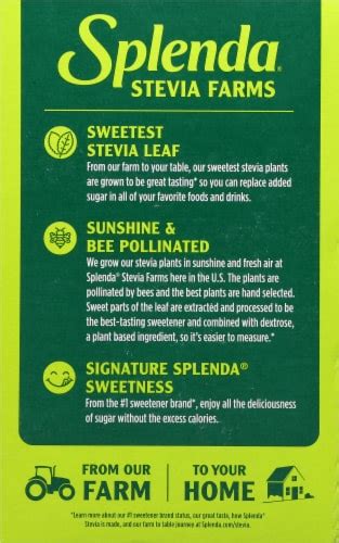 Splenda Zero Calorie Stevia Sweetener Packets 200 Ct Frys Food Stores