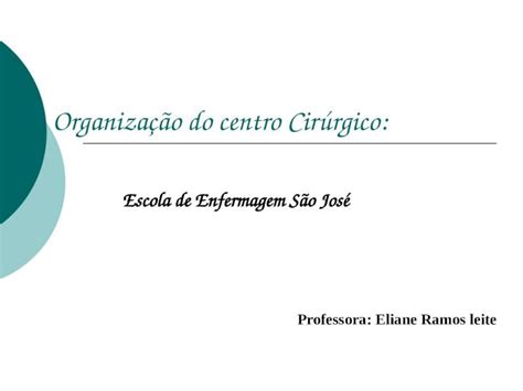 PPT Organização do centro Cirúrgico DOKUMEN TIPS