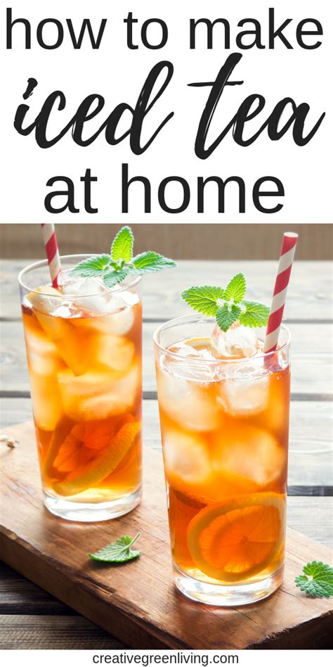 How To Make The Perfect Basic Iced Tea At Home It S So Easy Recipe