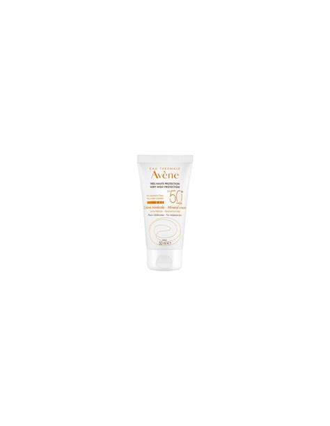 Avène Solaire Très Haute Protection Crème Minérale Spf 50 50ml