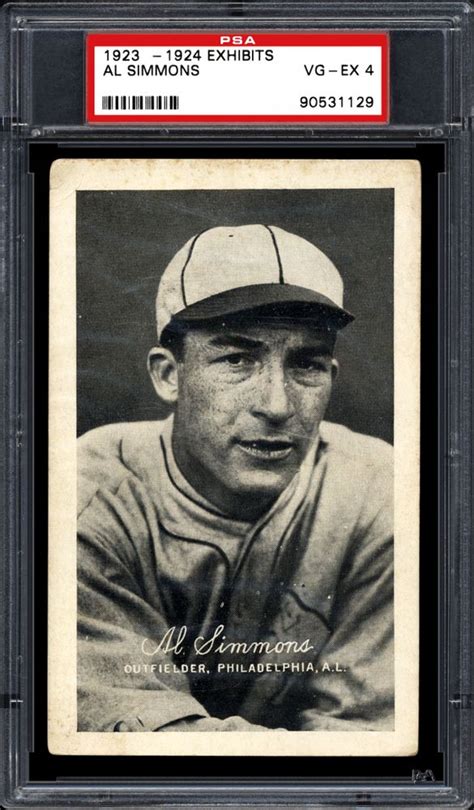 Baseball Cards - 1923-1924 Exhibits | PSA CardFacts®