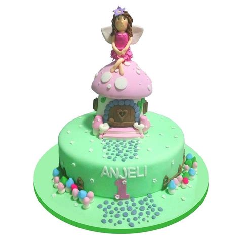 Fairy Birthday Cake Fairy House Birthday Cake Fairy Garden Birthday