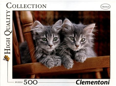 Clementoni Chatons 500 PiÈces