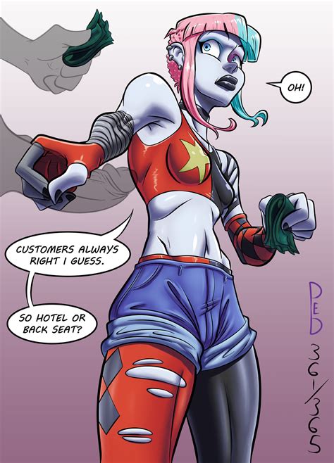 Post 6111970 Batman Series Dc Harley Quinn Purpleeyebags