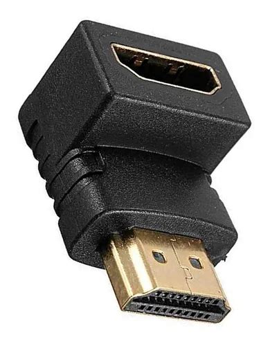 Adaptador Hdmi Curva Em L 90 Graus Macho X Femea