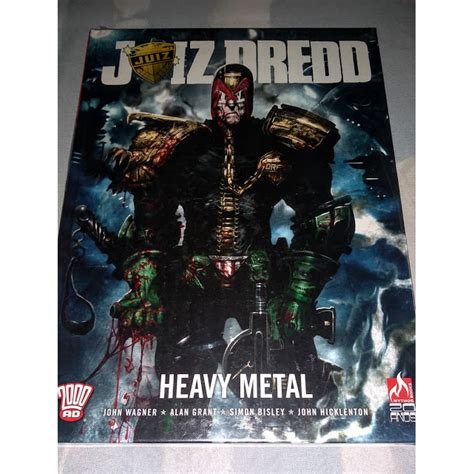 Juiz Dredd Heavy Metal John Wagner Mythos Raro Shopee Brasil