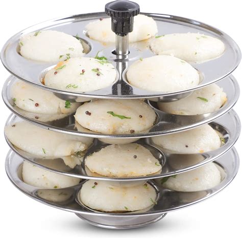 Amazon Ksjone Stainless Steel Mini Idli Stand Rack Idli Plates