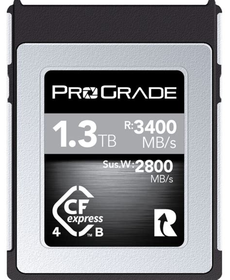 Prograde Uses Cfexpress Tech In Its New Fastest Cfexpress Type B