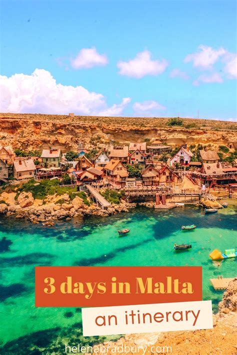 The Perfect 3 Day Itinerary For Malta Helena Bradbury Malta Travel