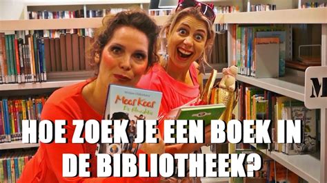 Hoe Zoek Je Een Boek In De Bibliotheek Youtube