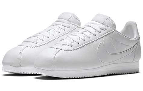 Wmns Classic Cortez Leather White 807471 102 Kicks Crew