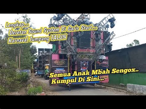 Lengkap Daftar Sound System Peserta Karnaval Tumpang Talun Blitar