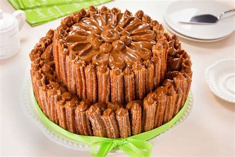 Pastel De Tres Leches Con Churros Recipe Tres Leches Cake Churro